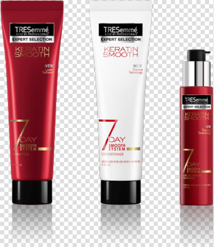 Tresemme 7 Day Smooth System   Tresemme Keratin Smooth Modo De Uso  HD Png DownloadTransparent PNG