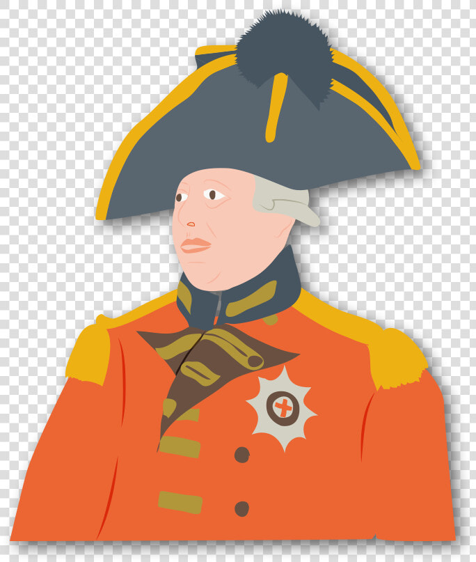 Transparent King Hat Png   Cartoon King George Iii  Png DownloadTransparent PNG