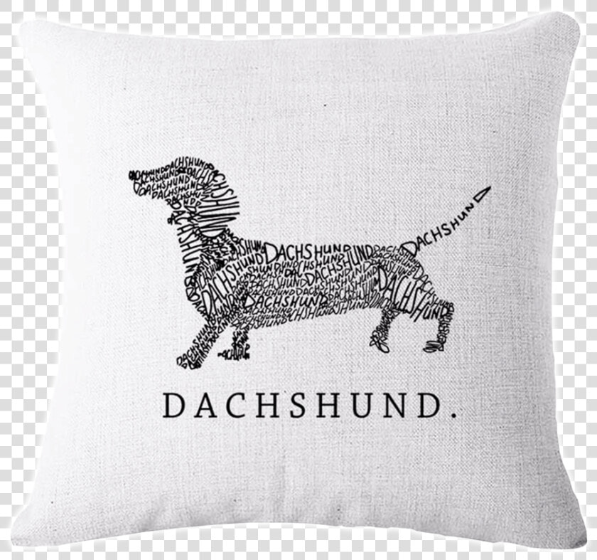 Dachshund Cushion Cover   Memory Color Poster Dachshund  HD Png DownloadTransparent PNG