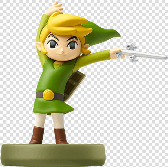 Transparent Wind Waker Link Png   Zelda Wind Waker Amiibo  Png DownloadTransparent PNG