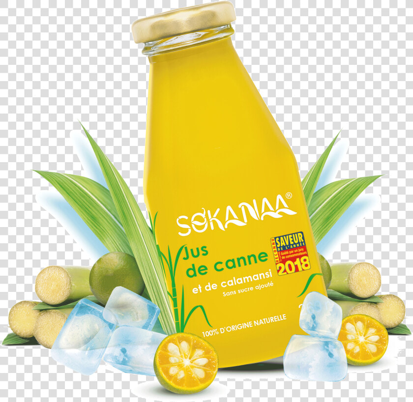 Bouteille Sokanaa   Sugar Cane Juice Bottles  HD Png DownloadTransparent PNG