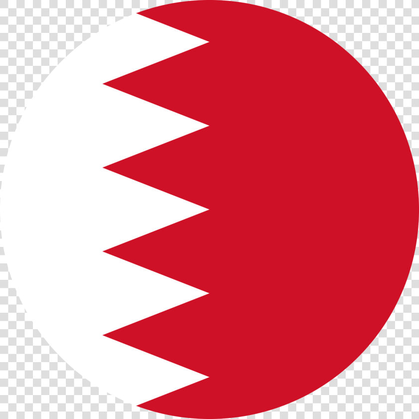 Bh   Bahrain Flag Round Png  Transparent PngTransparent PNG