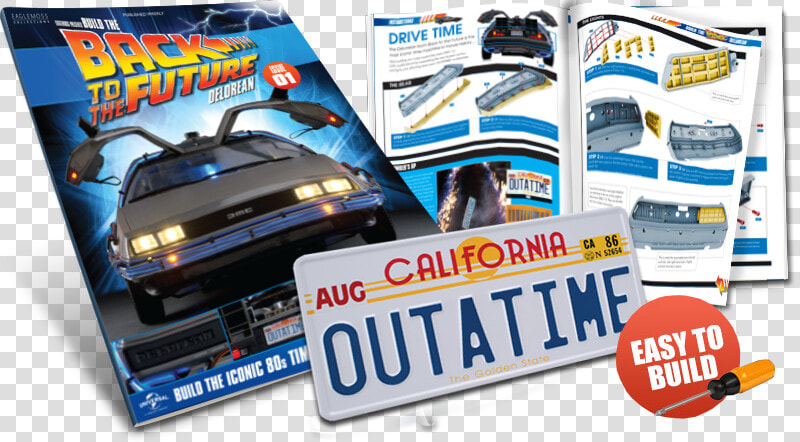 Transparent Back To The Future Delorean Png  Png DownloadTransparent PNG