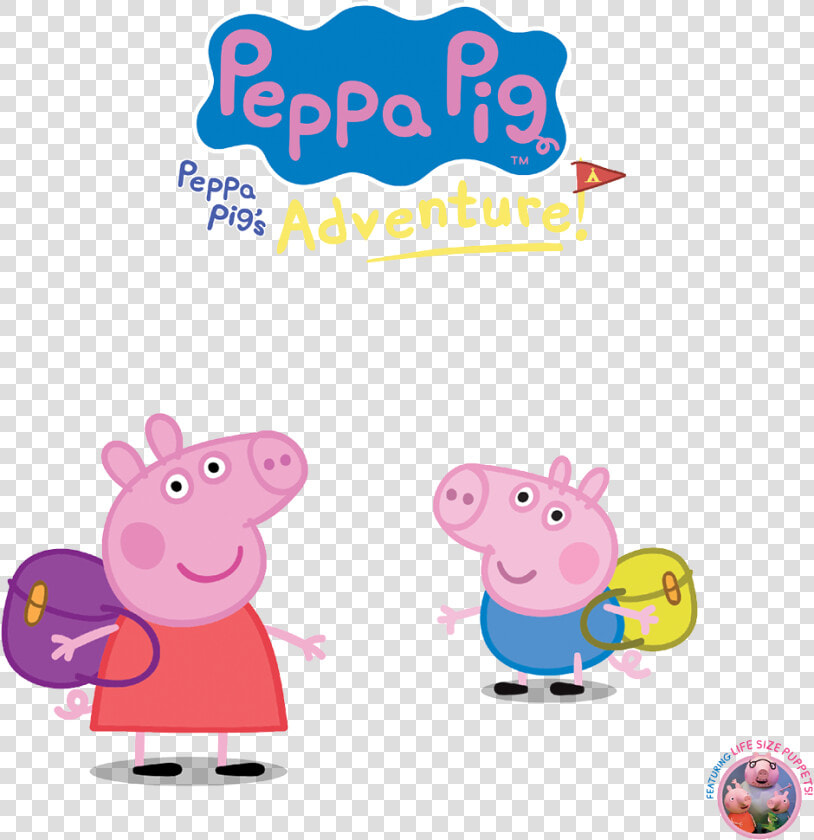 Peppa Pig Clipart Party   Transparent Peppa Pig Logo Png  Png DownloadTransparent PNG