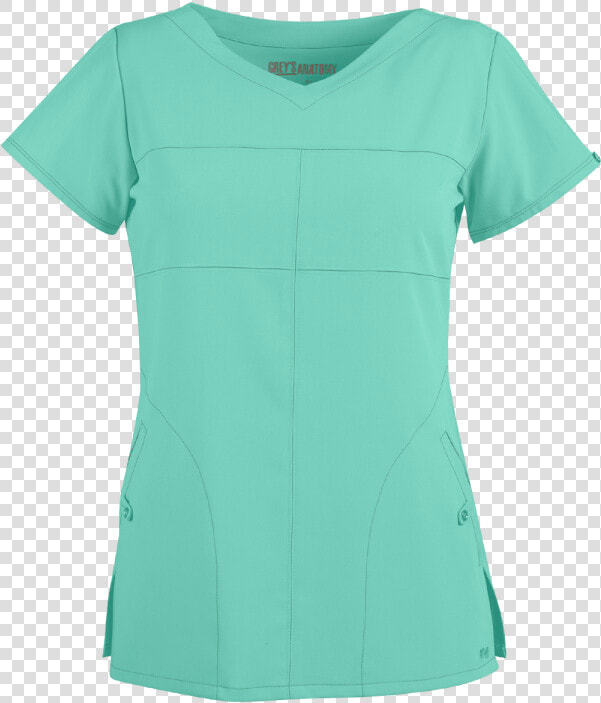 Grey  39 s Anatomy Signature Scrubs Top  HD Png DownloadTransparent PNG