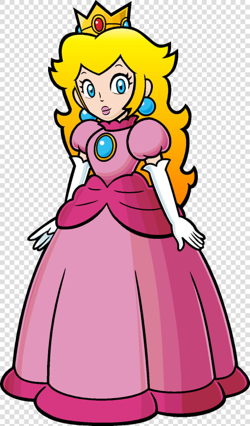 Transparent Princess Peach Png   Princess Peach 2d Png  Png DownloadTransparent PNG