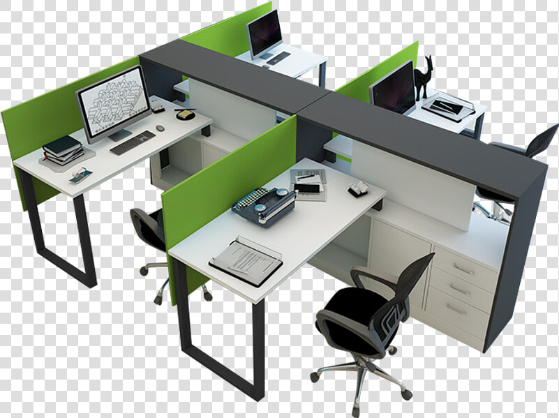 Financial Desks And Chairs Than Simple Combination   Computer Desk  HD Png DownloadTransparent PNG