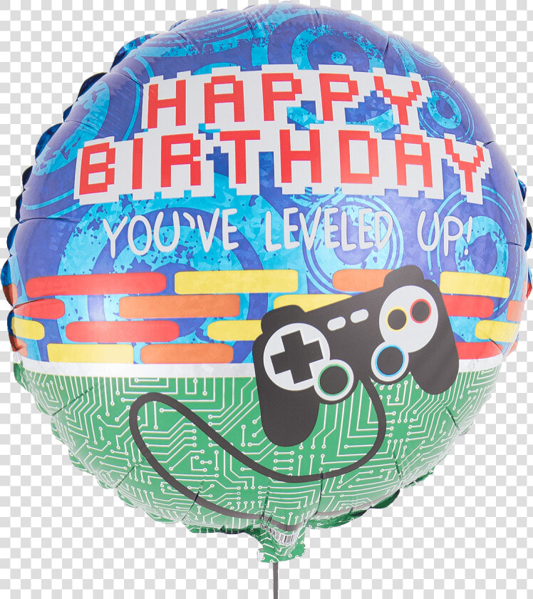 Balony 18  super Wings Balloon Birthday Party Foil   Happy Birthday Video Game  HD Png DownloadTransparent PNG