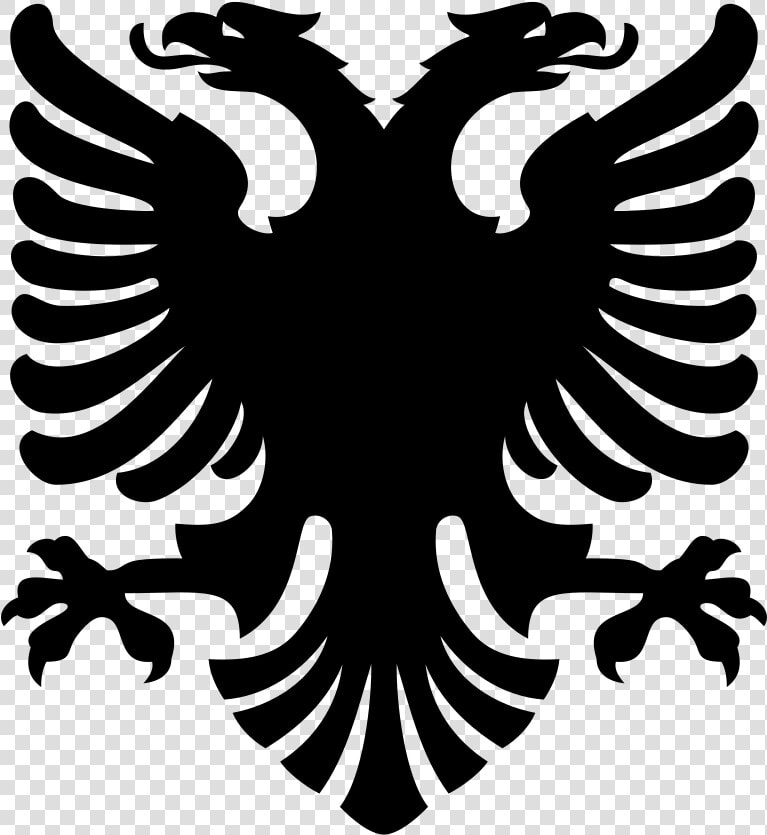 Variant Of Albanian Eagle   Albania Flag  HD Png DownloadTransparent PNG