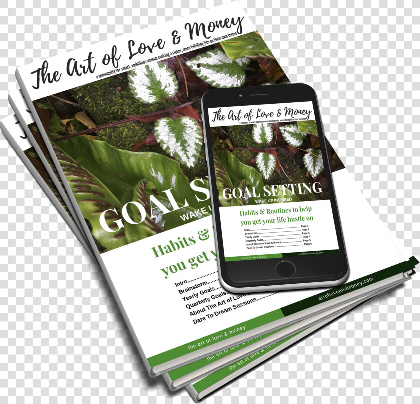 Art Of Love And Money Goal Setting   Flyer  HD Png DownloadTransparent PNG