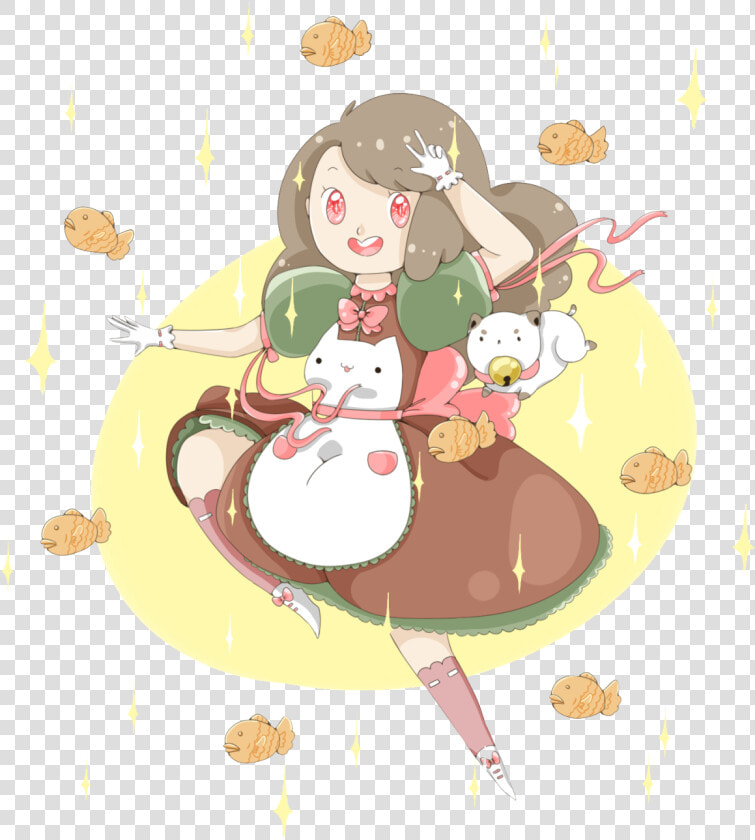 Puppycat Really Wants That Taiyaki   Cartoon  HD Png DownloadTransparent PNG