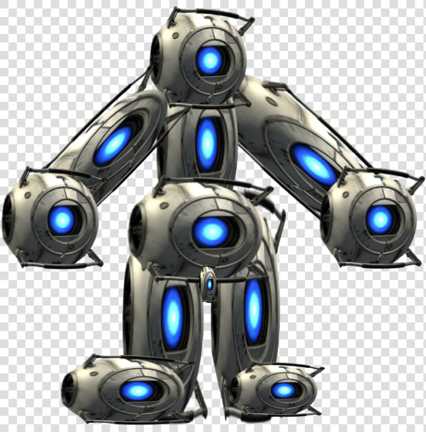 Corrupted Wheatley Portal 2  HD Png DownloadTransparent PNG