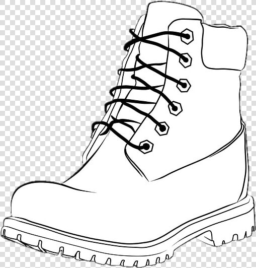  timberland  boots  ftestickers  freetoed  fte  sticker   Timberland Boots Coloring Pages  HD Png DownloadTransparent PNG