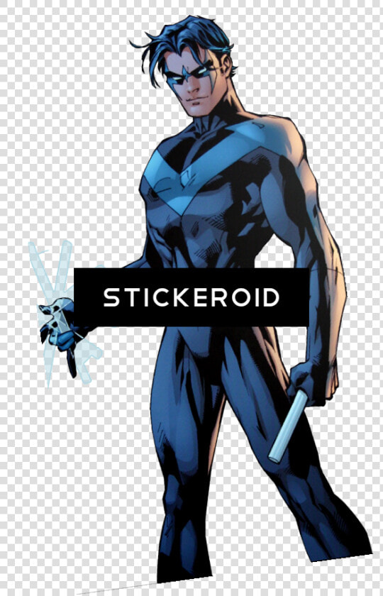 Top Grade Batman Young Justice Nightwing Cosplay Costume   Batman Nightwing Png  Transparent PngTransparent PNG