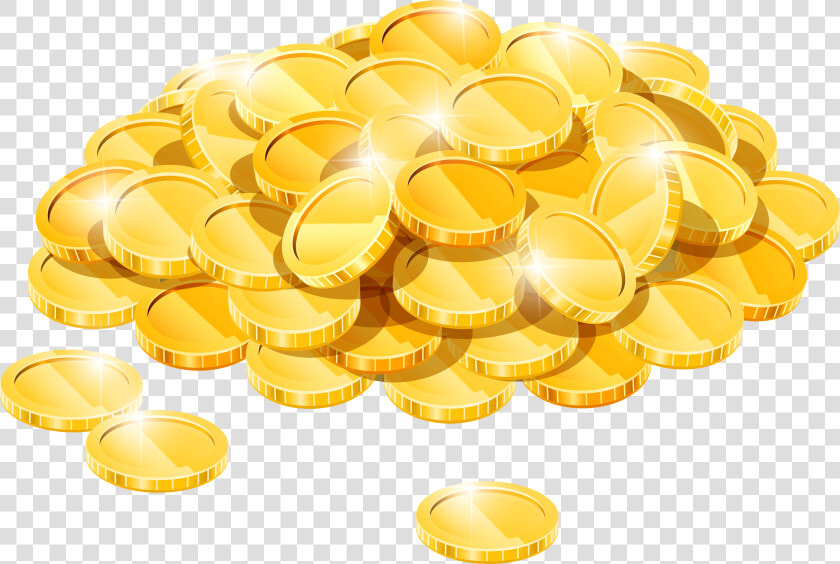 Gold Pile Png   Gold Coins Clip Art  Transparent PngTransparent PNG