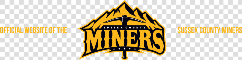 Mining Clipart Ice Pick   Sussex County Miners Logo  HD Png DownloadTransparent PNG