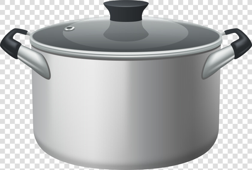 Stainless Steel Stock Pot With Glass Lid Png Clipart   Stock Pot Clipart  Transparent PngTransparent PNG