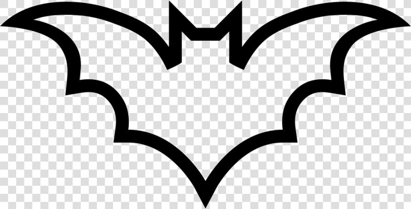 Bat Outline Svg Png Icon Free Download   Bat Clipart Outline  Transparent PngTransparent PNG