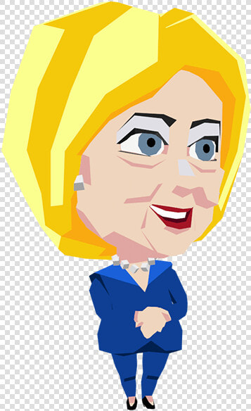 Hillary Clinton Caricature   Cartoon  HD Png DownloadTransparent PNG