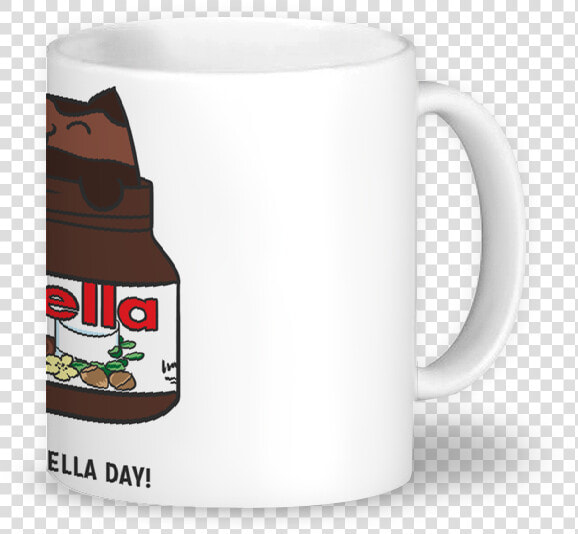 Caneca Happy Nutella Day De Priscilla C   Coffee Cup  HD Png DownloadTransparent PNG