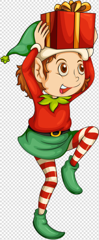 Transparent Elf Clipart Png   Christmas Elf Clipart  Png DownloadTransparent PNG