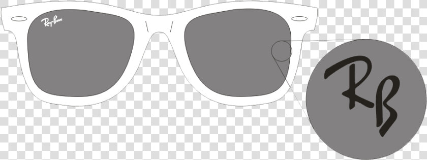 Genuine Ray ban Lens Markings   Ray Ban Rb Logo  HD Png DownloadTransparent PNG