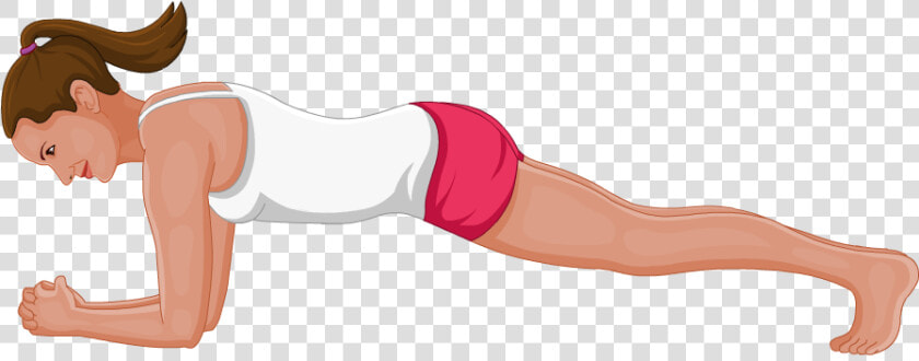 Forearm Plank Pose  HD Png DownloadTransparent PNG