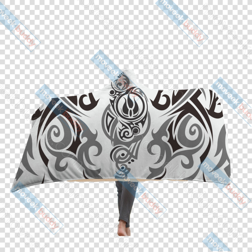 Rwby Blake Belladonna Symbol Hooded Blanket   Messenger Bag  HD Png DownloadTransparent PNG