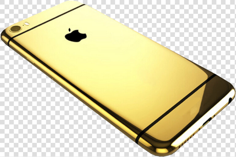 Iphone 6 24k Gold Plated   Engraved Gold I Phone  HD Png DownloadTransparent PNG