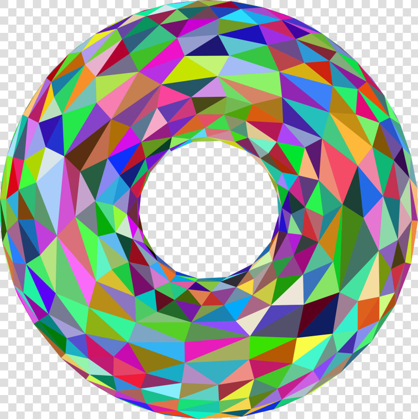 3d Torus Prismatic Clip Arts   Torus Png  Transparent PngTransparent PNG