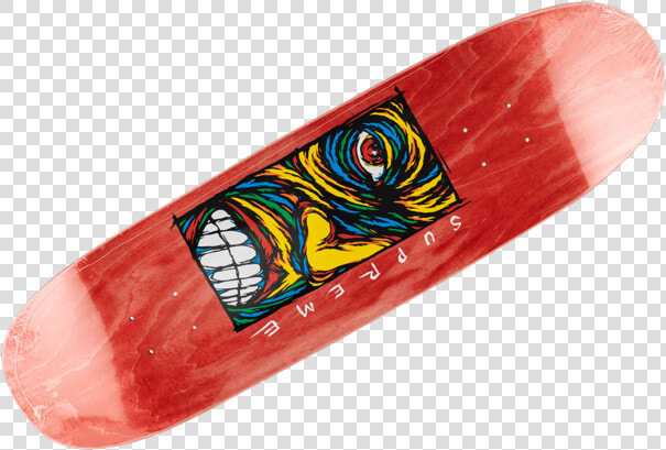 Supreme Disturbed Skateboard Fw   Skateboard Deck  HD Png DownloadTransparent PNG