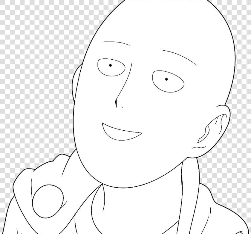 One Punch Man Saitama Bobo Para Colorir   One Punch Man Desenho  HD Png DownloadTransparent PNG