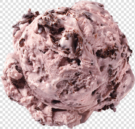 Homemade Brand Black Raspberry Chip Ice Cream Scoop   Soy Ice Cream  HD Png DownloadTransparent PNG