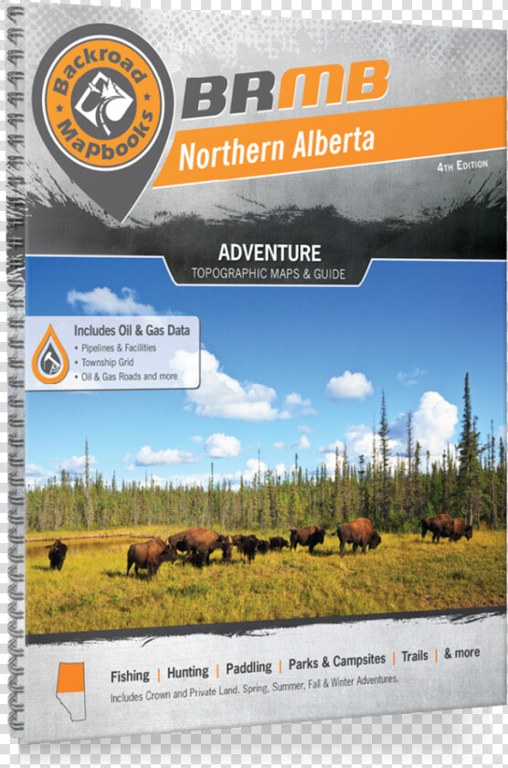 Northern Alberta   4th Edition   Backroad Mapbook Northern Alberta  HD Png DownloadTransparent PNG