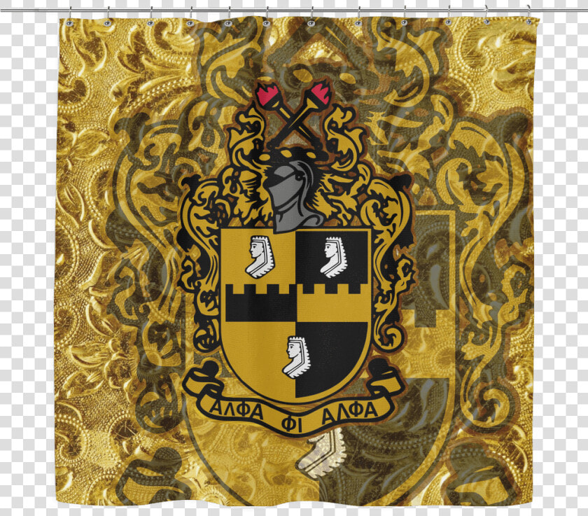 Alpha Phi Alpha Shower Curtain   Alpha Phi Alpha Crest  HD Png DownloadTransparent PNG