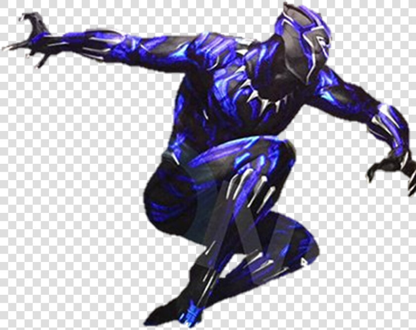 Black Panther Suit Png   Black Panther Blue Suit  Transparent PngTransparent PNG