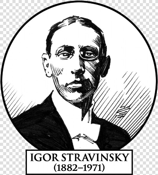 Igor Stravinsky   Cartoon   Cartoon  HD Png DownloadTransparent PNG