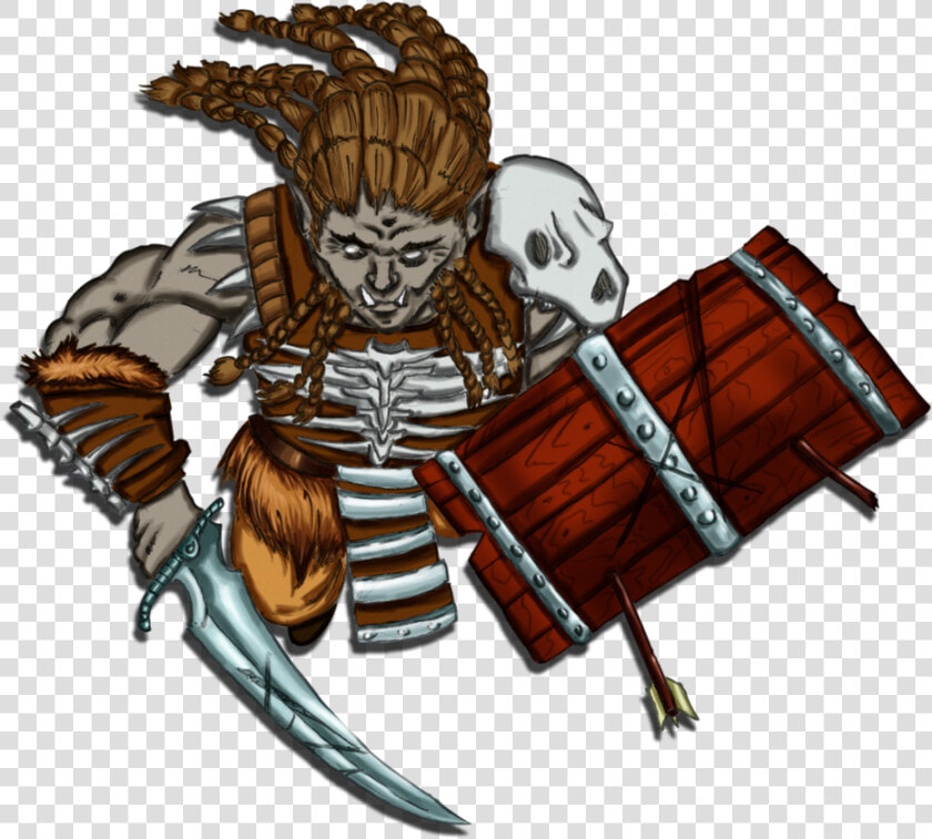 Swtor Warrior Png For Free Download   Token Orc Roll 20  Transparent PngTransparent PNG