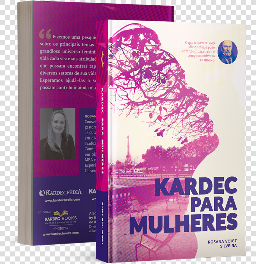 Livro Kardec Mulheres   Kardec Para Mulheres  HD Png DownloadTransparent PNG