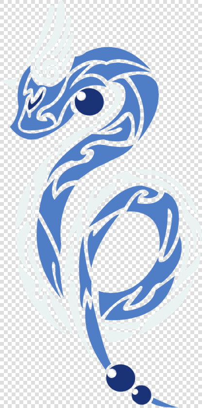  pokemon  tribal  tattoo  dragonair  freetoedit   Tattoo Dragonair Tribal  HD Png DownloadTransparent PNG