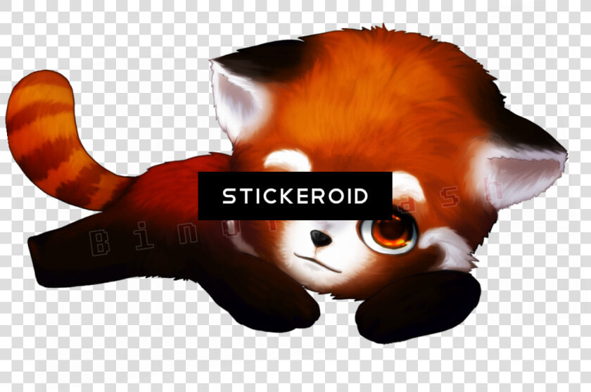 Transparent Background Red Panda Emoji Clipart   Png   Cute Red Panda Art  Png DownloadTransparent PNG