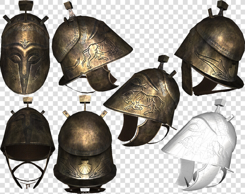 Helmet Type E   Skyrim Corinthian Helmet  HD Png DownloadTransparent PNG