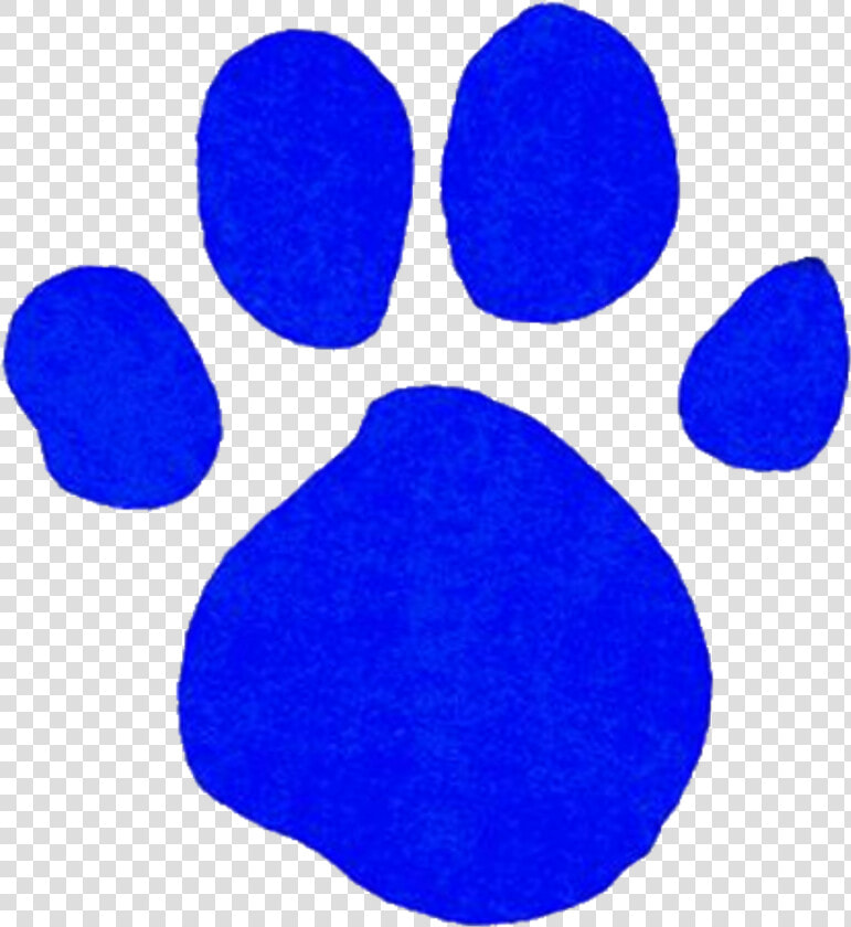 Blue S Clues A Clue Paw Print Clipart   Png Download   Blue  39 s Paw Print  Transparent PngTransparent PNG