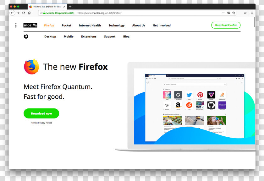 Photo Of Firefox Quantum Web Browser   Firefox Mac Os  HD Png DownloadTransparent PNG