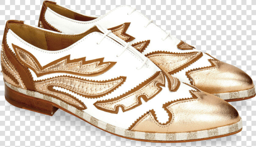 Oxford Shoes Jessy 43 Rio White Talca Rose Gold   Sneakers  HD Png DownloadTransparent PNG