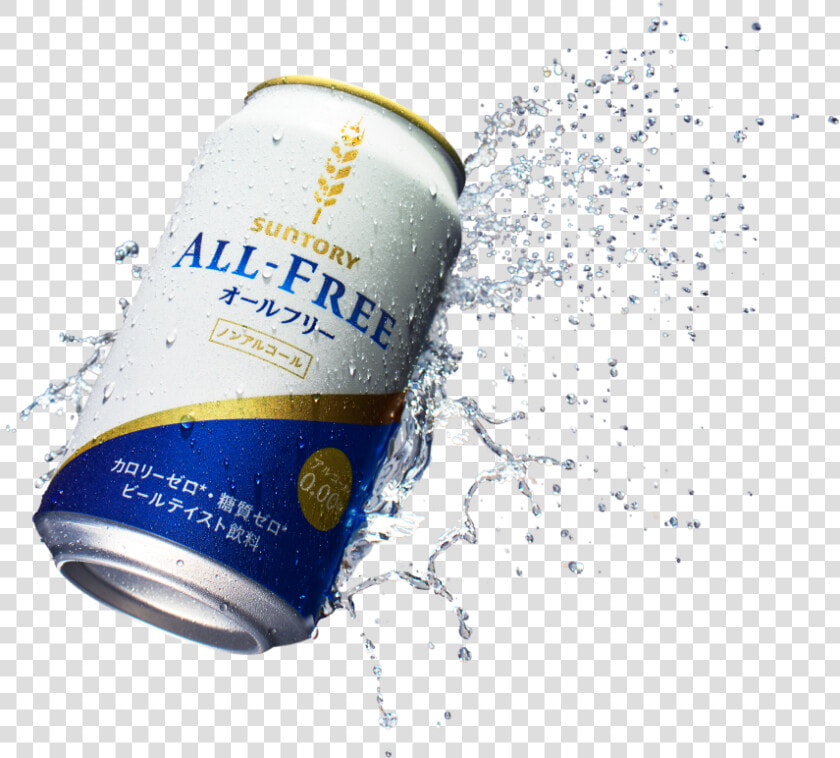 Suntory All Free ビール  HD Png DownloadTransparent PNG