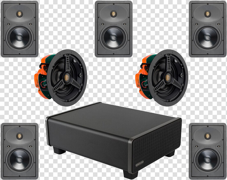 Dolby Atmos   5 1 2 Speaker Package  HD Png DownloadTransparent PNG