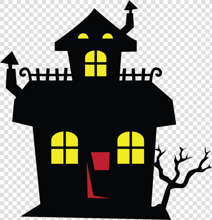 Haunted House Clipart Png   Halloween Clip Art Haunted House  Transparent PngTransparent PNG