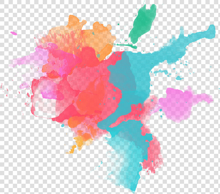 Png Black And White Watercolor Painting Magenta Travel   Watercolor Splash Transparent Background  Png DownloadTransparent PNG