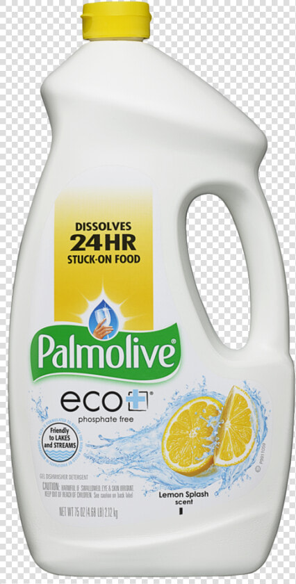 Palmolive Eco  Dishwasher Liquid Detergent Lemon Splash  HD Png DownloadTransparent PNG